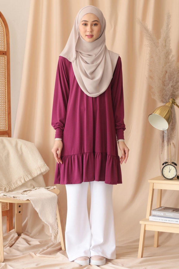 Maryam Blouse - Mulberry Maryam Blouse - Mulberry